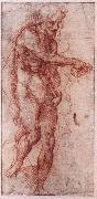 Andrea del Sarto, Study for the Baptism of the People f